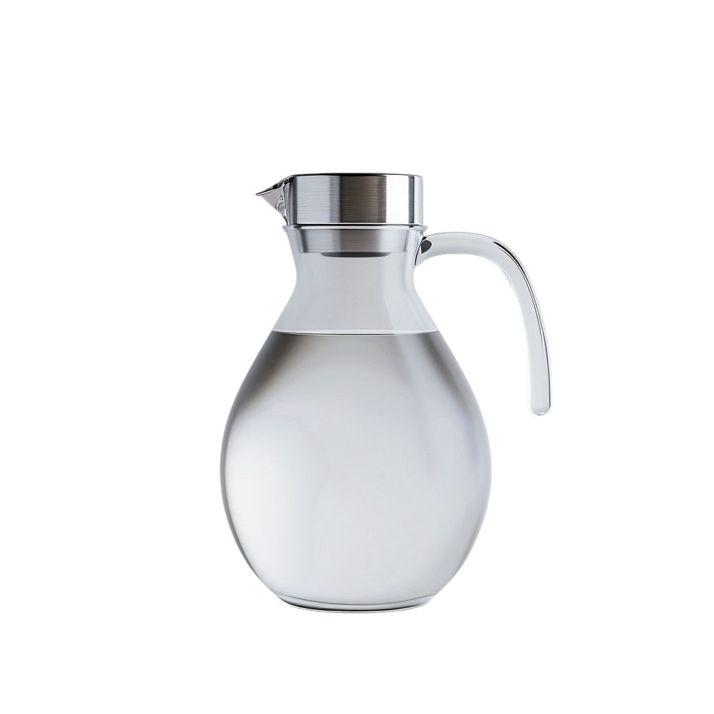 Cozyp Nordic Frosted Borosilicate Glass Carafe - Heat-Resistant Water Pitcher with 304 Stainless Steel Filter Lid